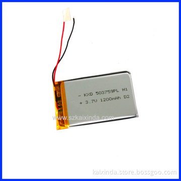 1200mAh 3.7V Li-Polymer Battery